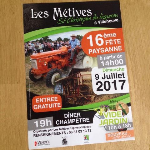  Affiches Metives couleur